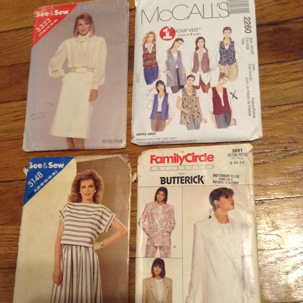 See & Sew/McCall/Butterick Sewing Pattern